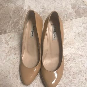 L.K Bennett nude heels
